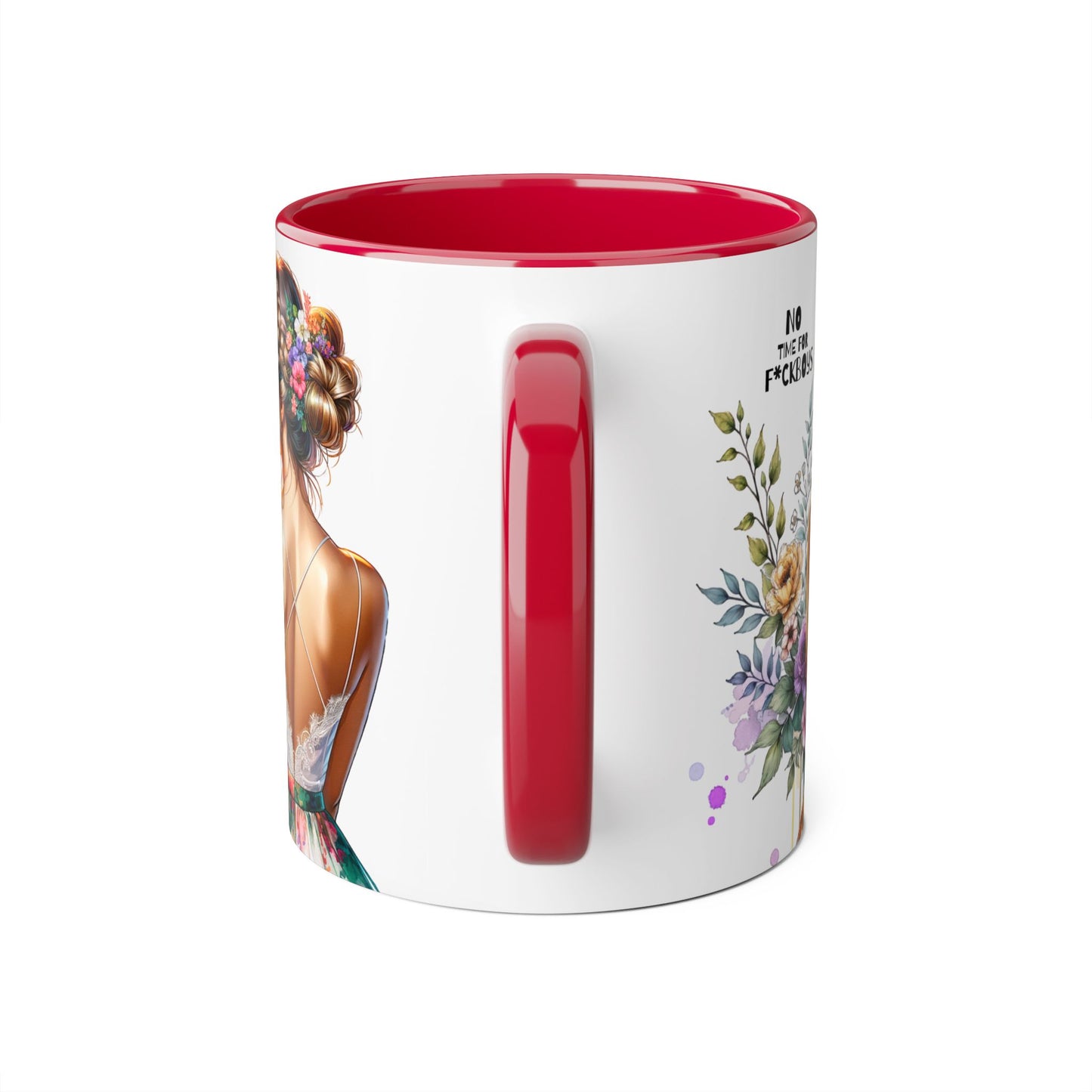 Funny Accent Mug - No Time For F*boys 11oz