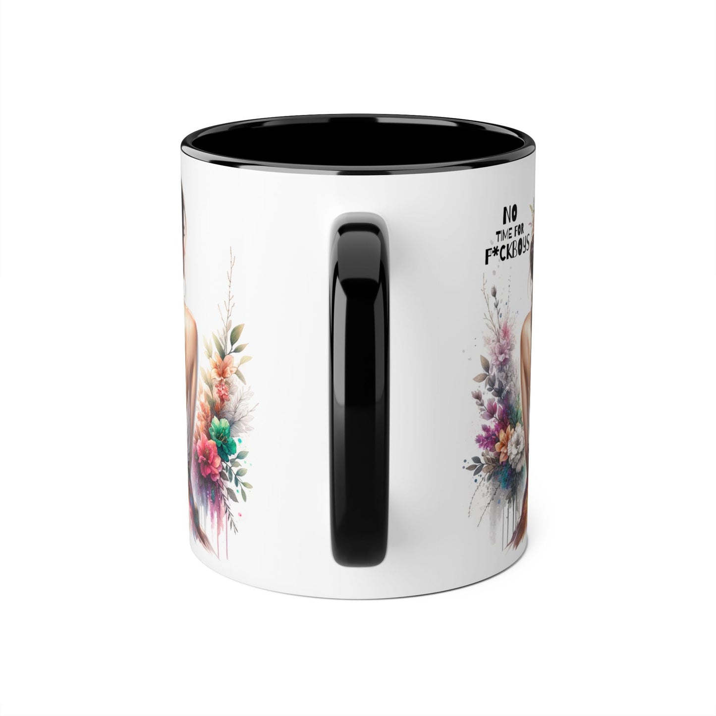 Funny Accent Mug - No Time For F*boys 11oz