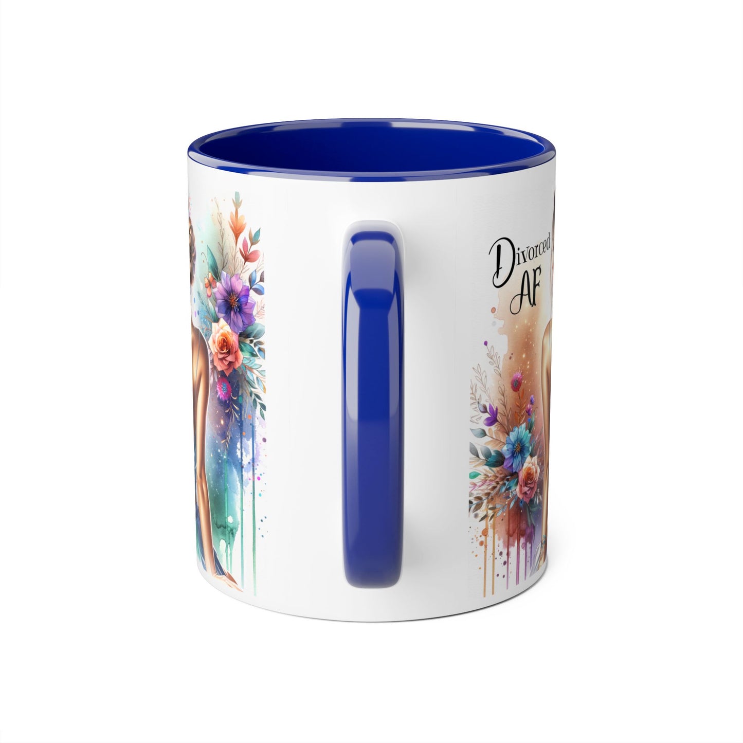 Divorced AF Accent Mug