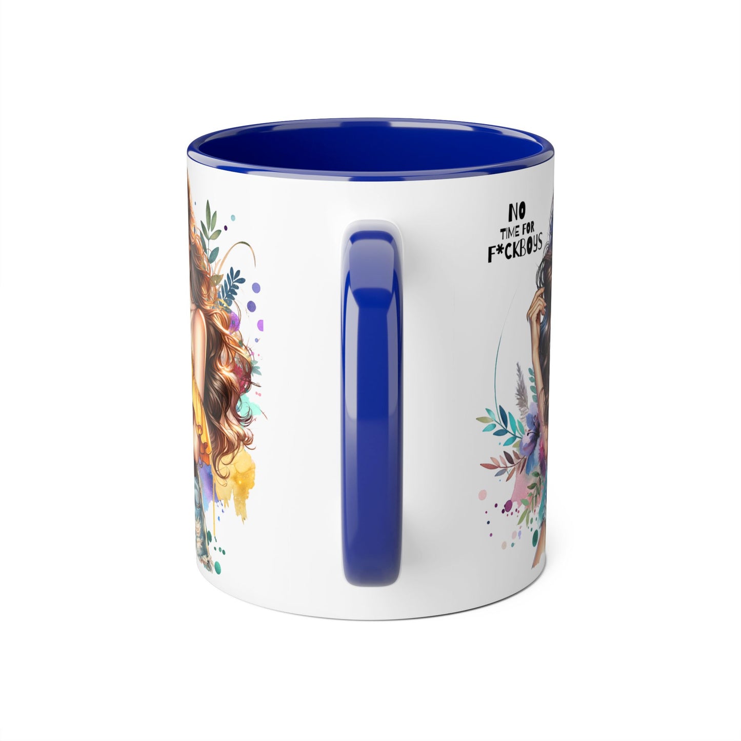 Funny Accent Mug - No Time For F*boys 11oz