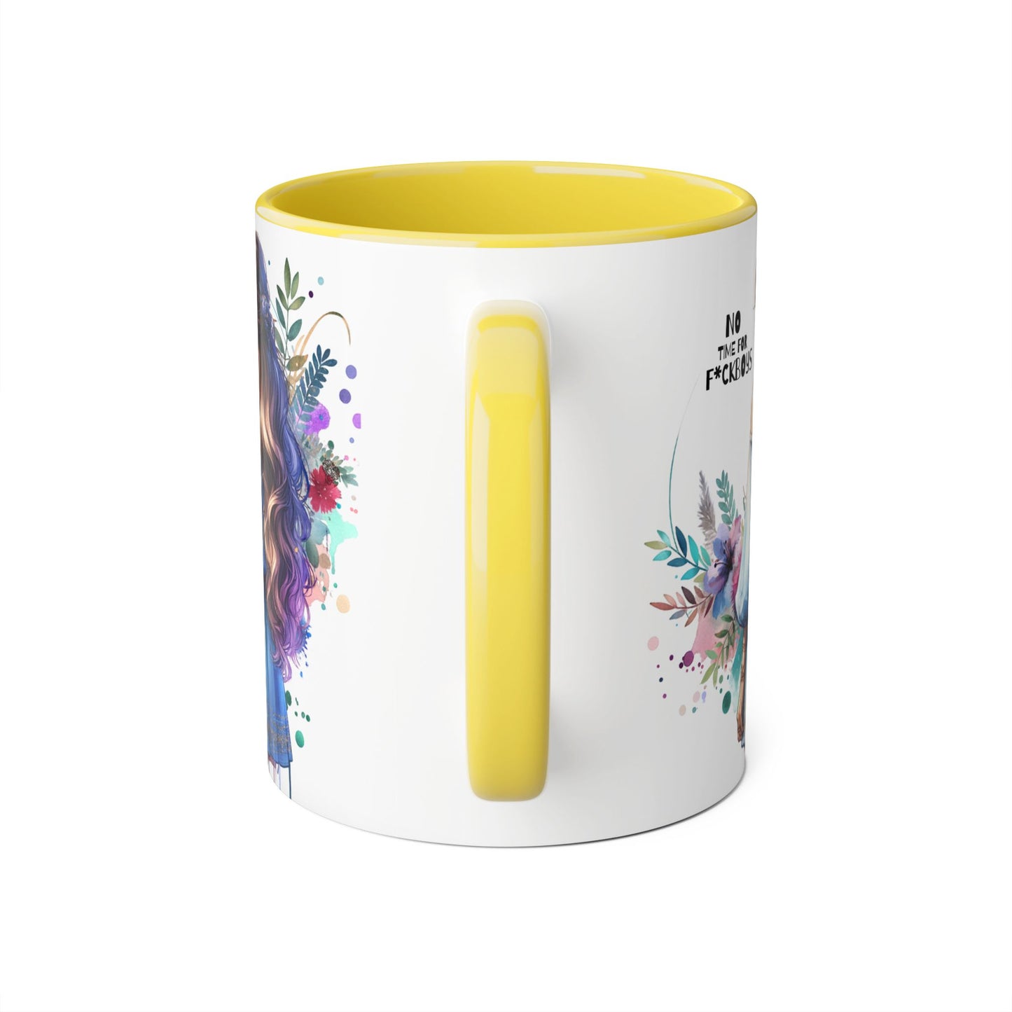Funny Accent Mug - No Time For F*boys 11oz