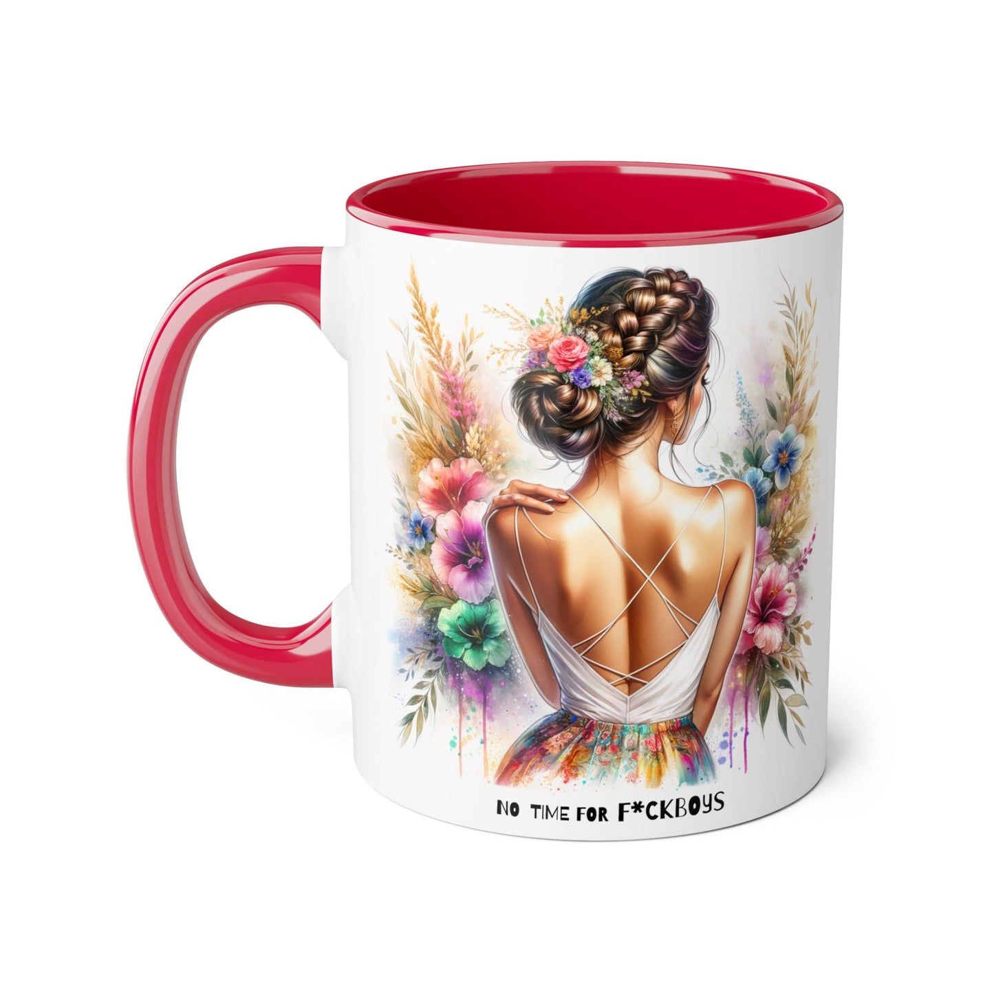 Funny Accent Mug - No Time For F*boys 11oz
