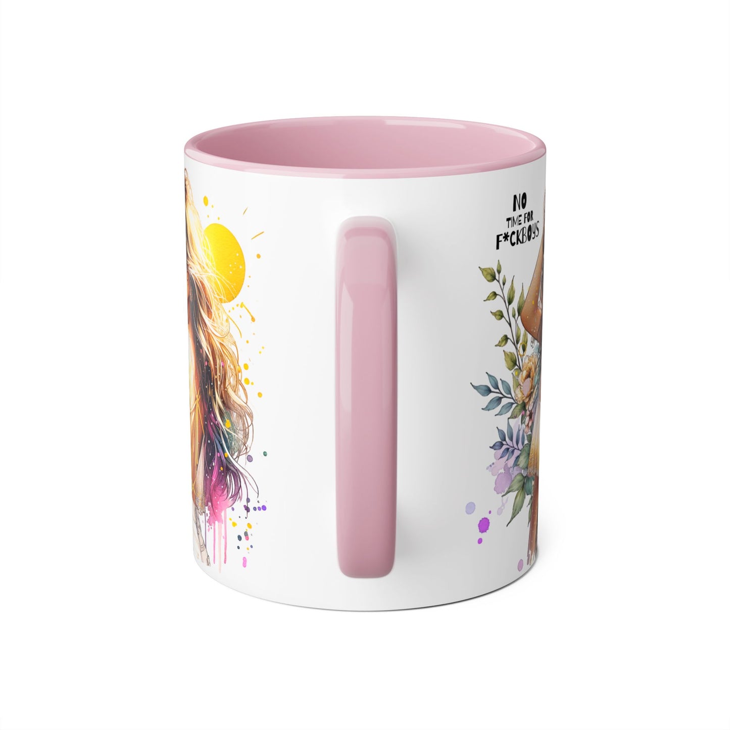 Funny Accent Mug - No Time For F*boys 11oz