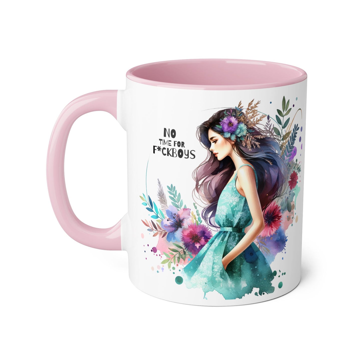 Funny Accent Mug - No Time For F*boys 11oz