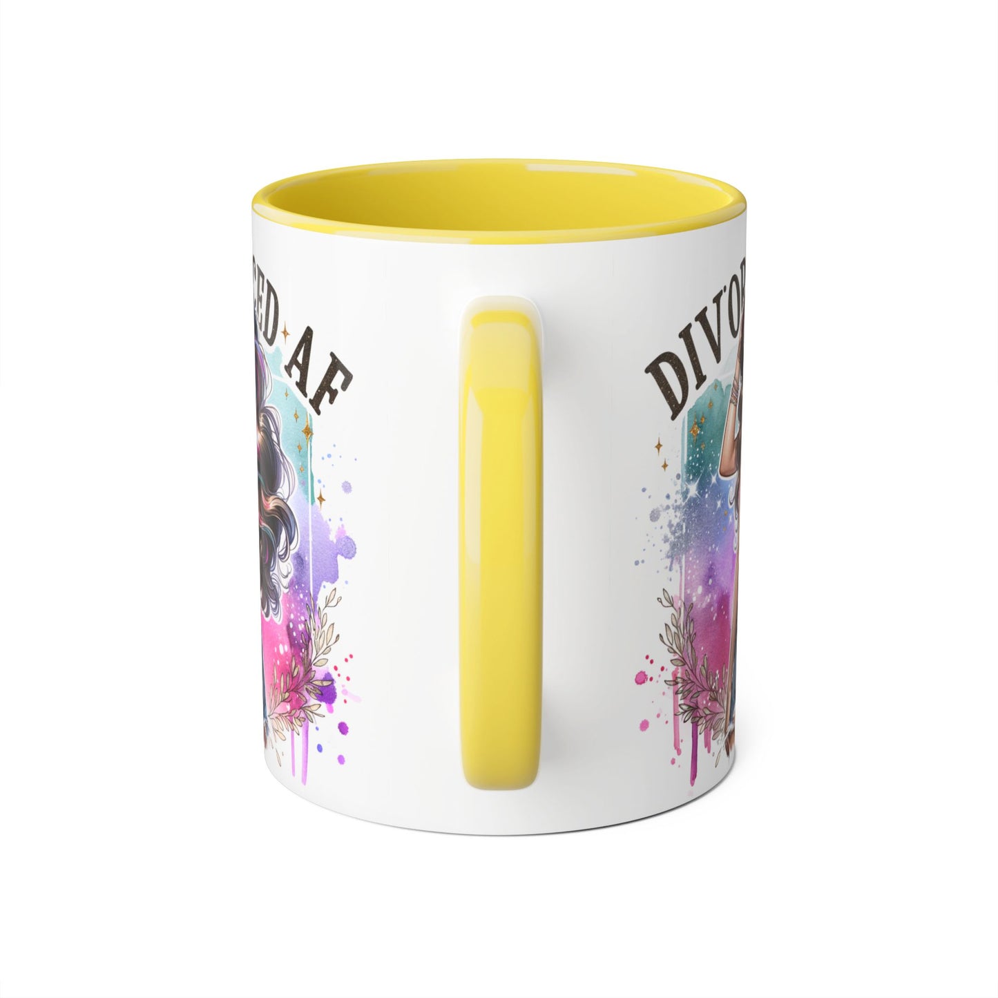 Mug - Divorced AF 11oz Accent Mug