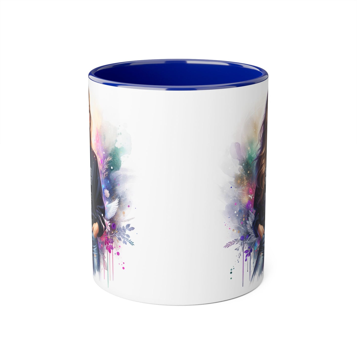 Be My Peace or Peace Out Accent 11oz Mug
