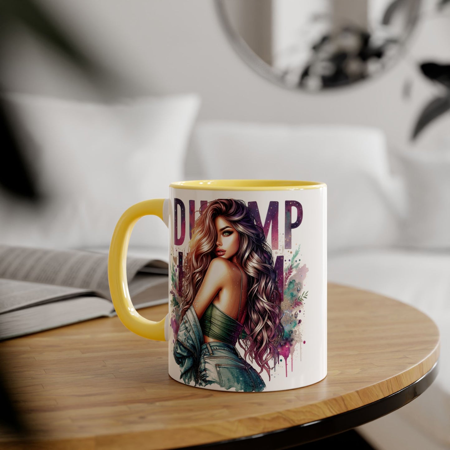 Dump Him Funny Accent Mug 11oz