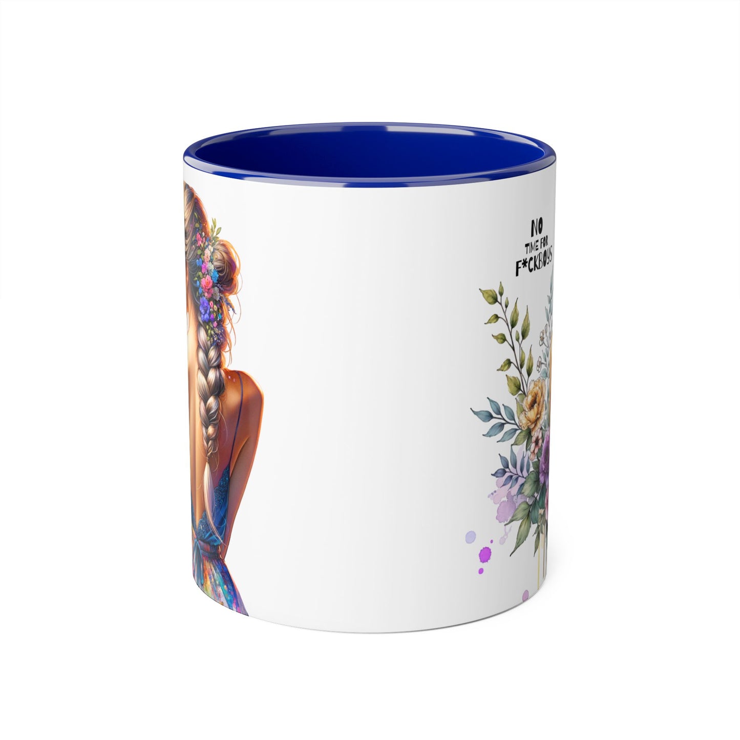 Funny Accent Mug - No Time For F*boys 11oz