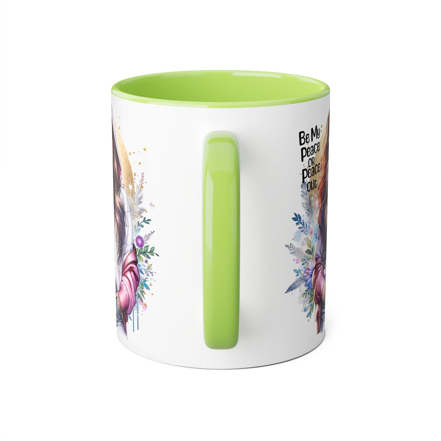 Mug - Be My Peace or Peace Out Accent Mug