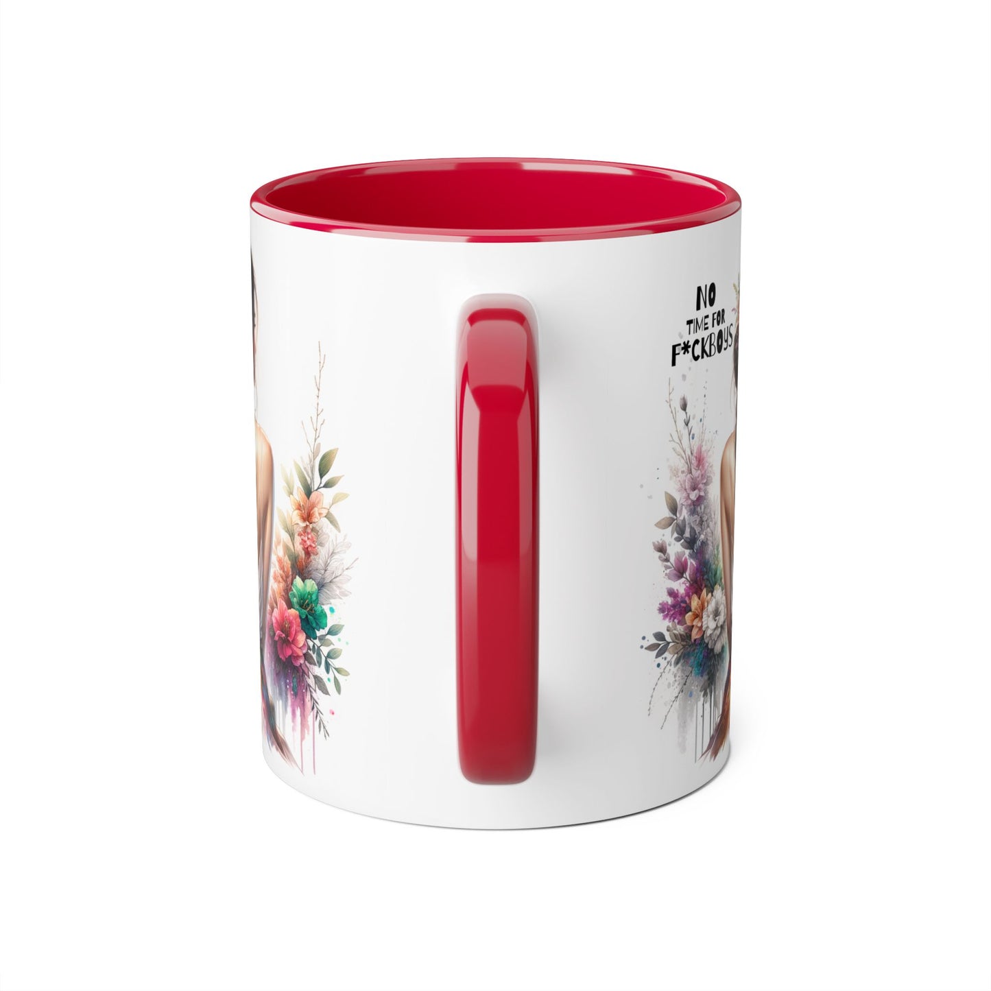 Funny Accent Mug - No Time For F*boys 11oz