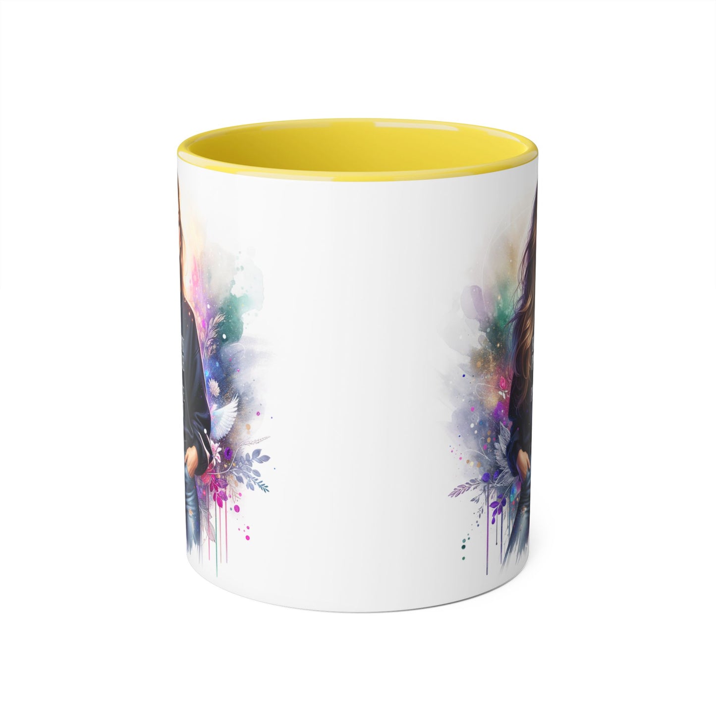 Be My Peace or Peace Out Accent 11oz Mug