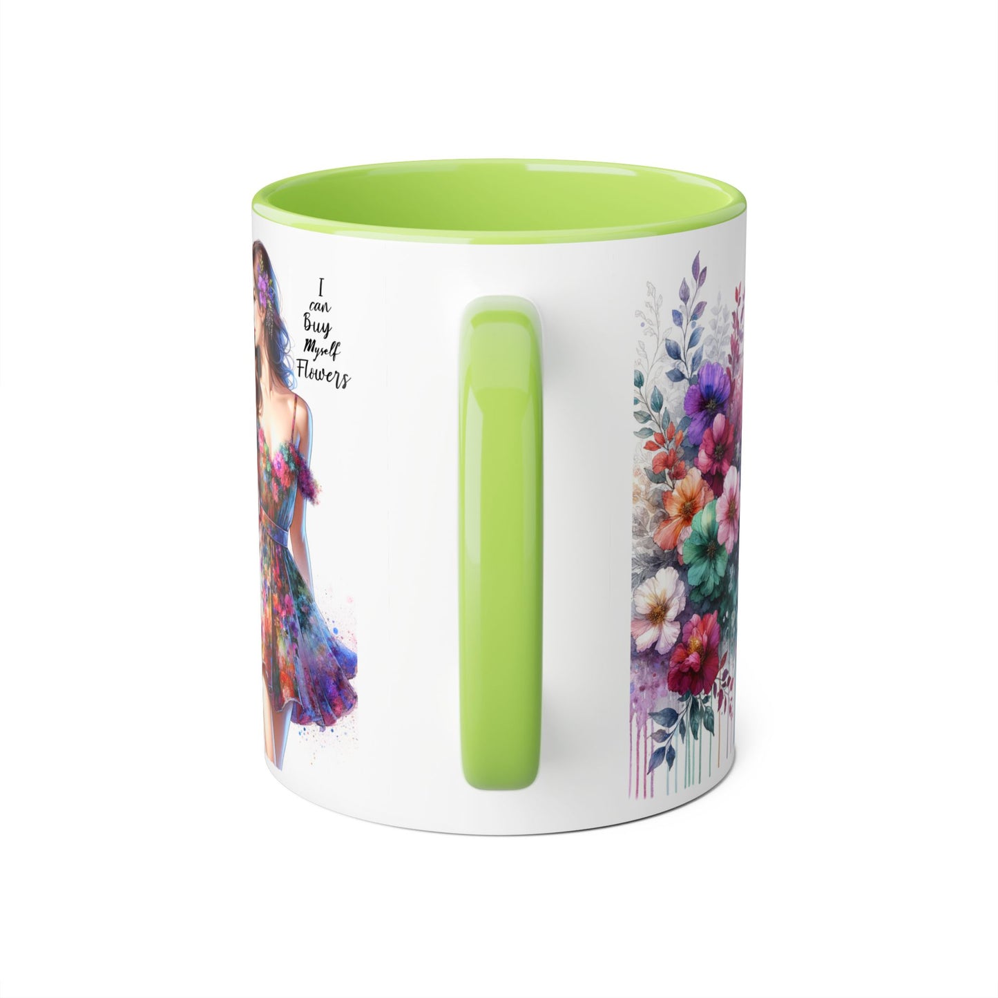 I Can Buy Myself Flowers Accent Mug, 11oz