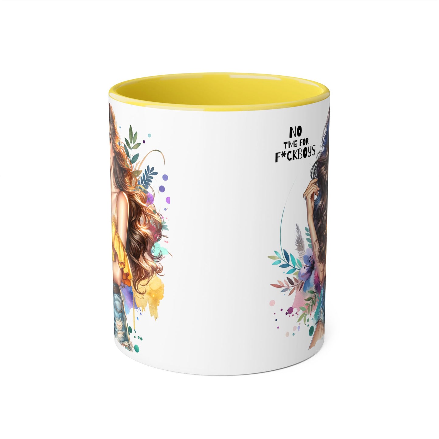 Funny Accent Mug - No Time For F*boys 11oz