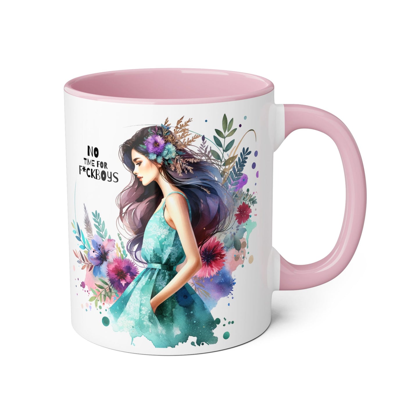 Funny Accent Mug - No Time For F*boys 11oz