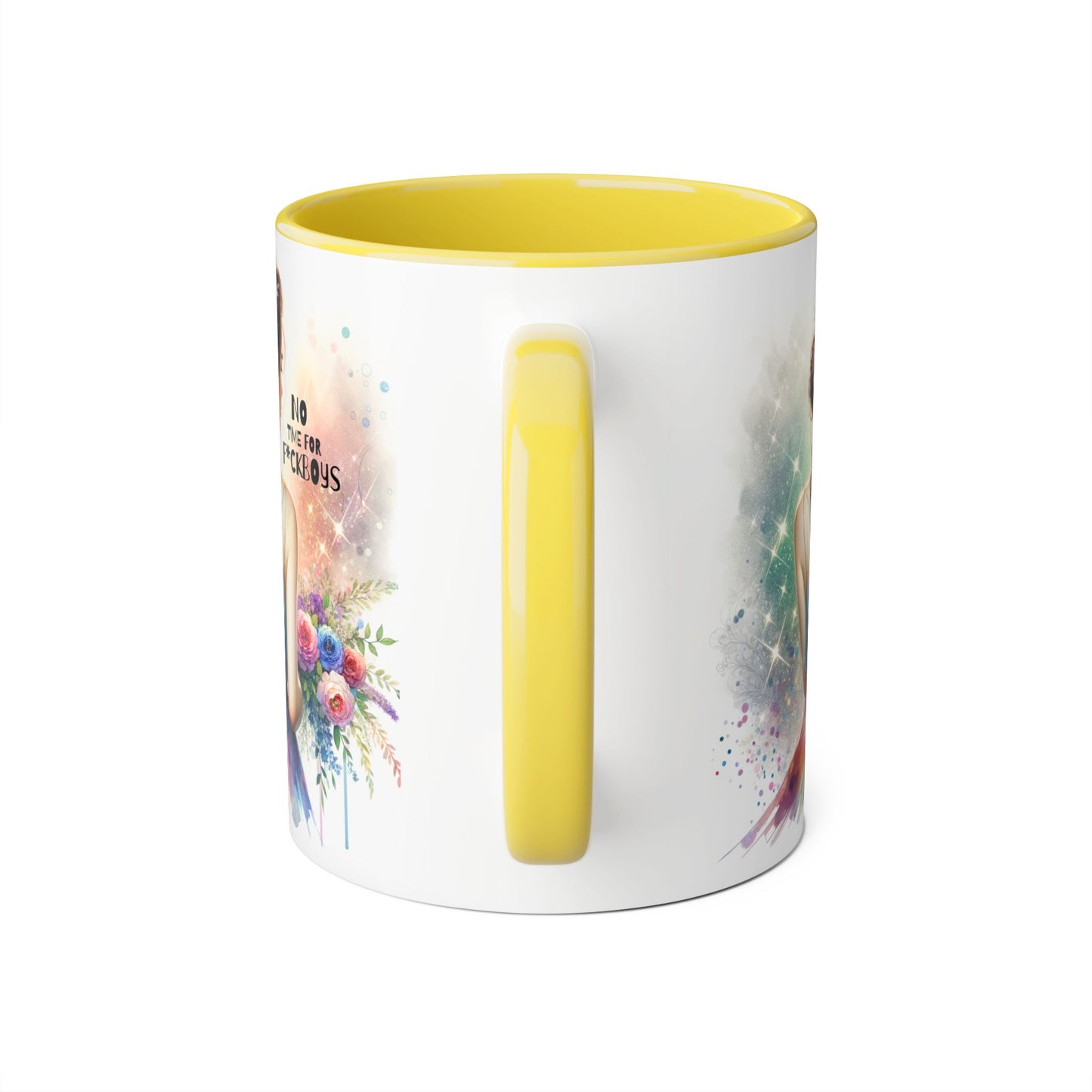 Funny Accent Mug - No Time For F*boys 11oz