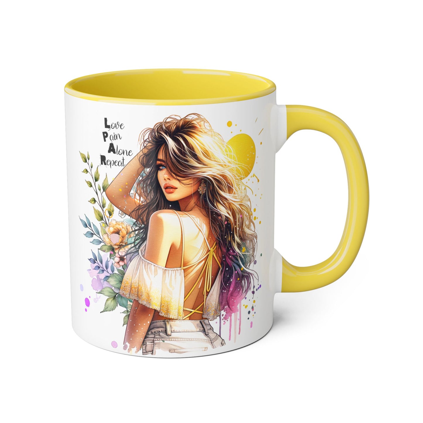 Bohemian Accent Mug - Inspirational Coffee Cup for Dreamers, Perfect Gift for Her, Home Decor, Unique Coffee Mug