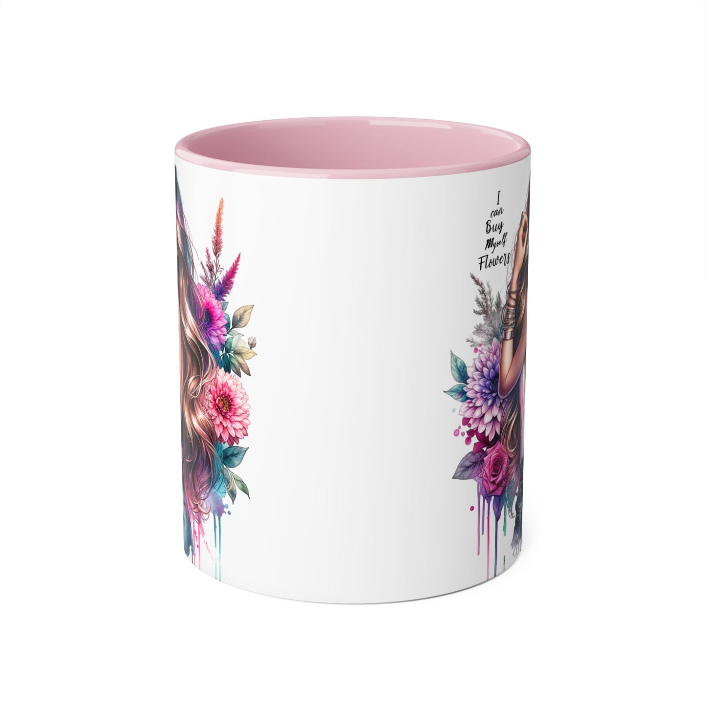 I Can Buy Myself Flowers Bohemian Flower Mug | I’m Busy Being Fabulous Coffee Cup, Floral Mug, Gift for Flower Lovers, Home Decor, Coffee Lover's Essential