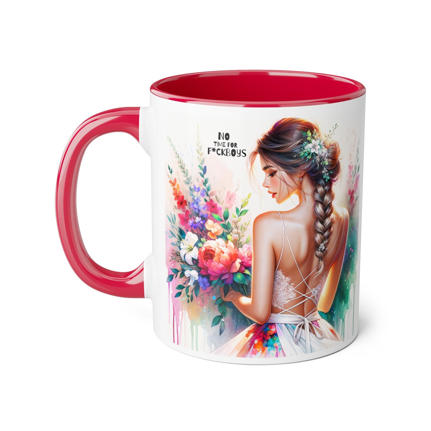 Funny Accent Mug - No Time For F*boys 11oz