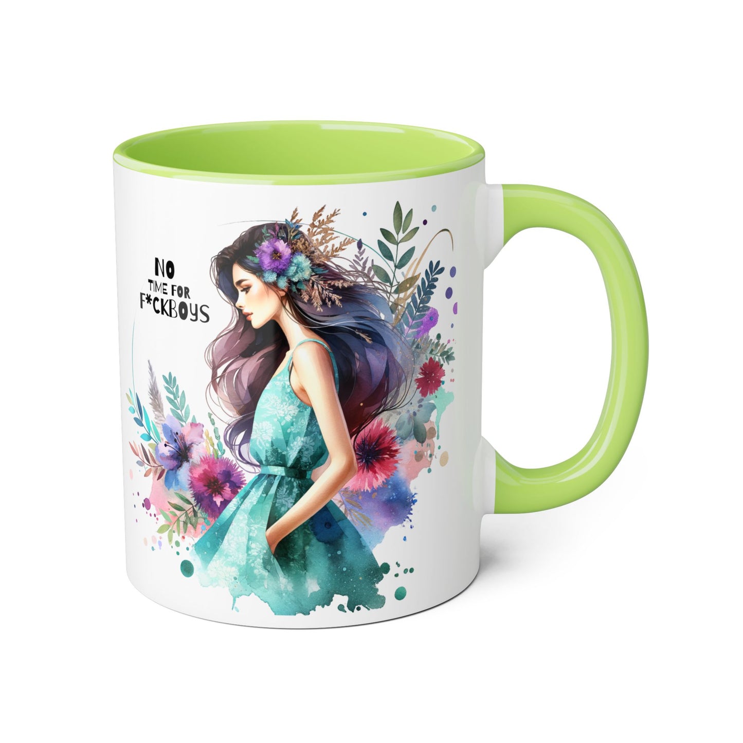 Funny Accent Mug - No Time For F*boys 11oz