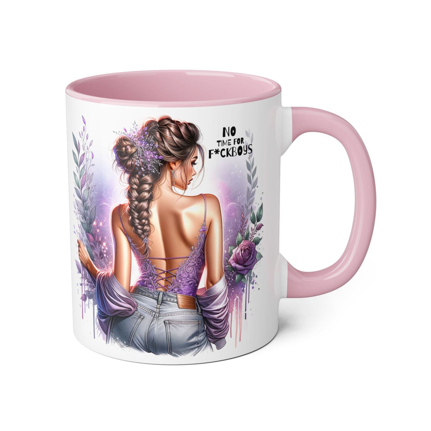 Funny Accent Mug - No Time For F*boys 11oz