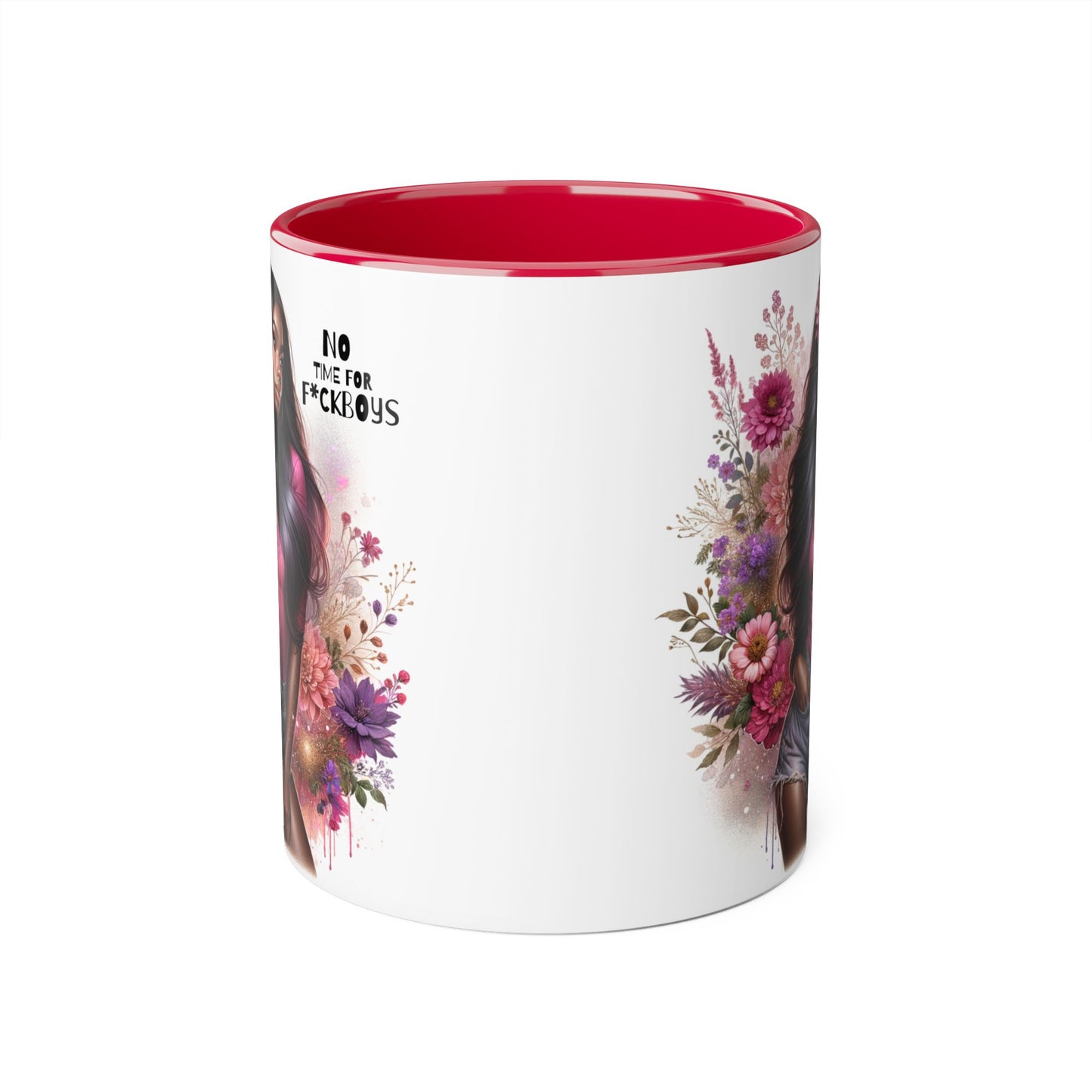Funny Accent Mug - No Time For F*boys 11oz