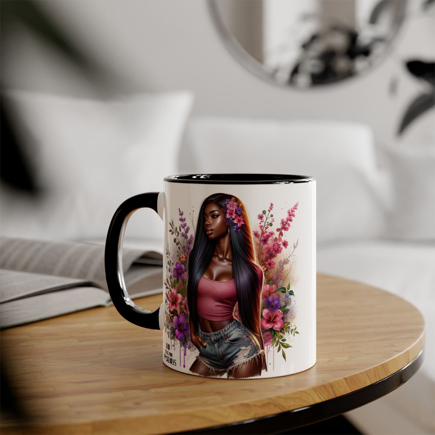 Funny Accent Mug - No Time For F*boys 11oz
