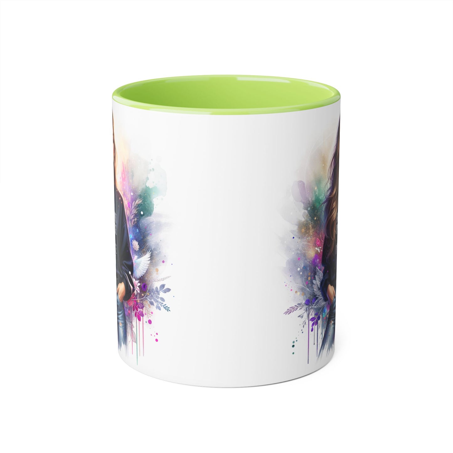 Be My Peace or Peace Out Accent 11oz Mug