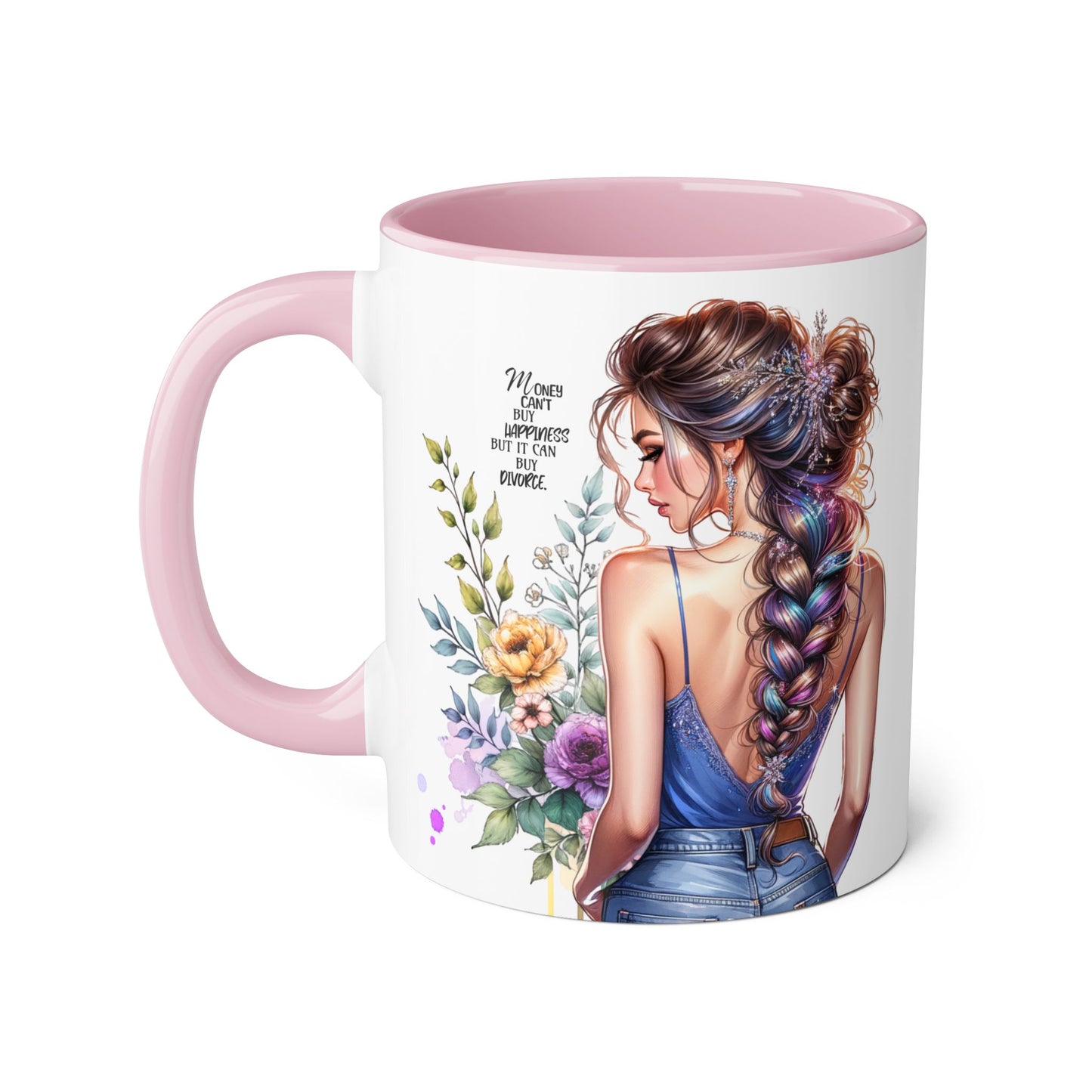 Mug - Money Can't Buy Happiness But It Can Buy Divorce Humoristic