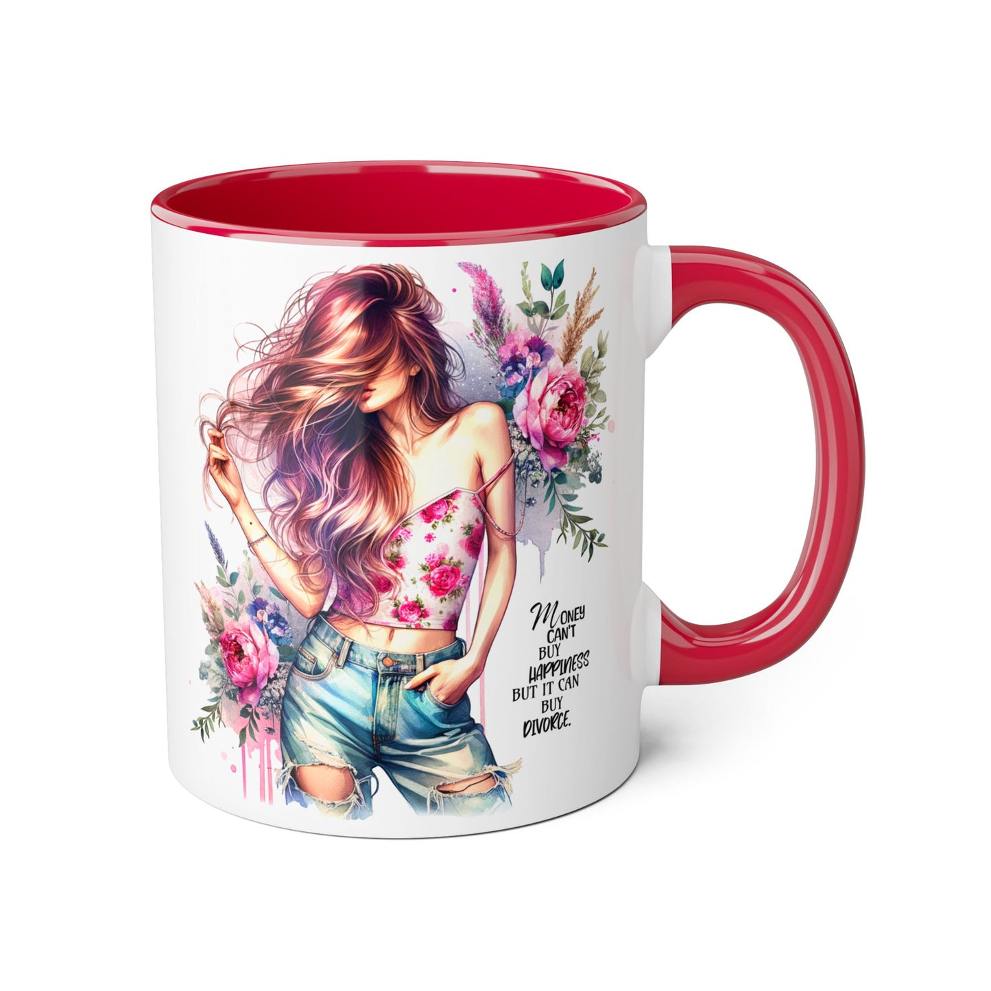 Mug - Money Can't Buy Happiness But It Can Buy Divorce Humoristic