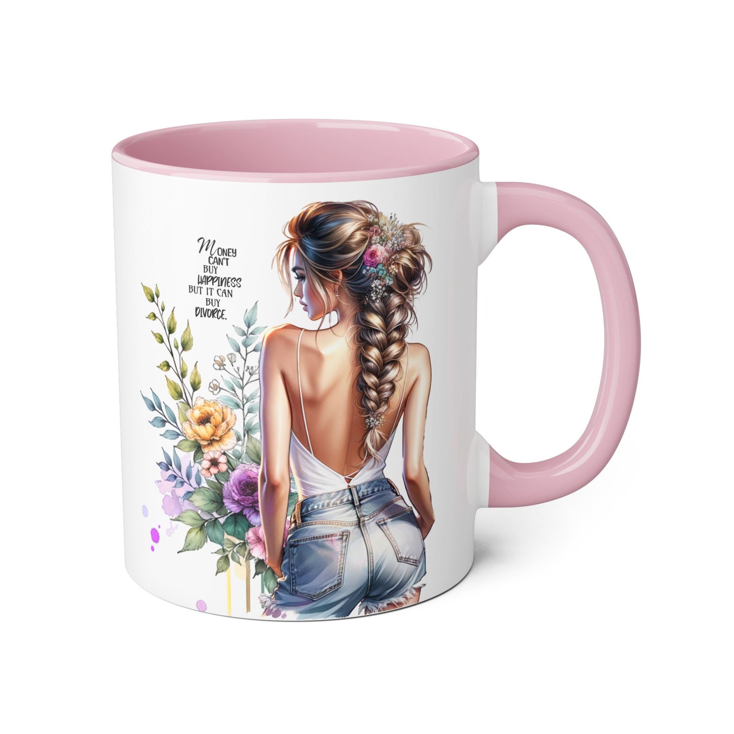 Mug - Money Can't Buy Happiness But It Can Buy Divorce Humoristic