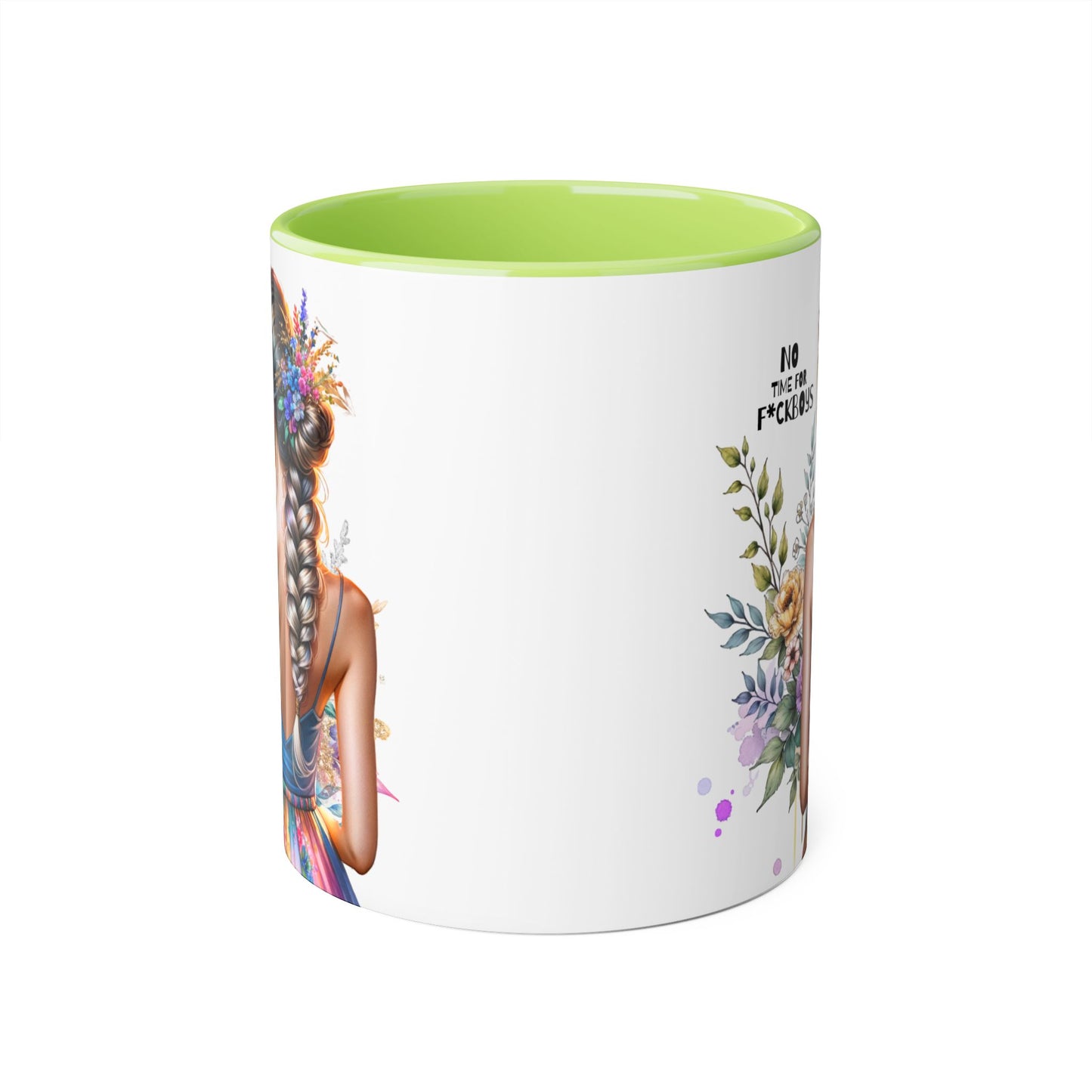 Funny Accent Mug - No Time For F*boys 11oz