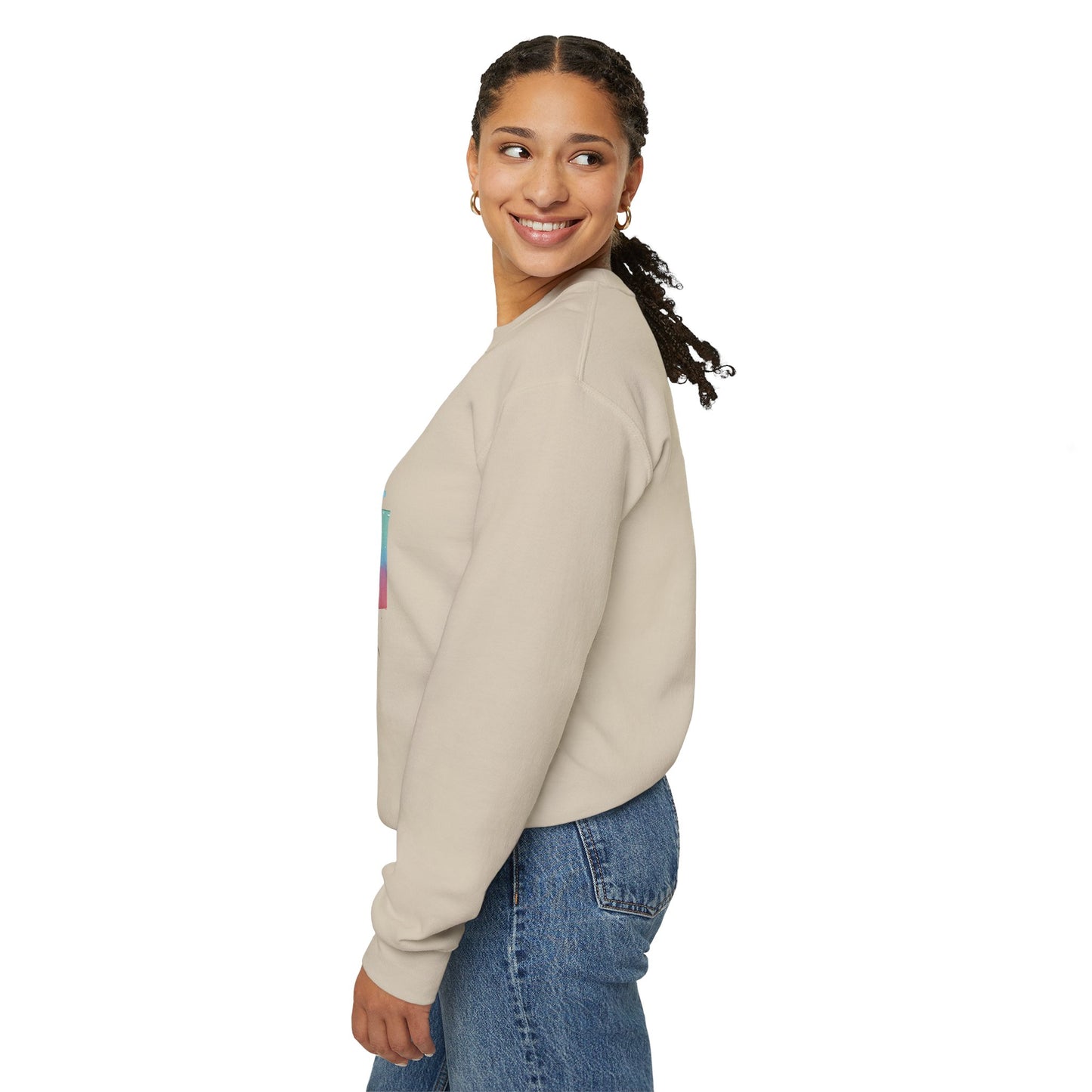 Lost You And Found Me Artistic Unisex Sweatshirt for Comfort and Style - Cozy Apparel, Gift for Her, Trendy Fashion, Relaxed Fit, Casual Wear