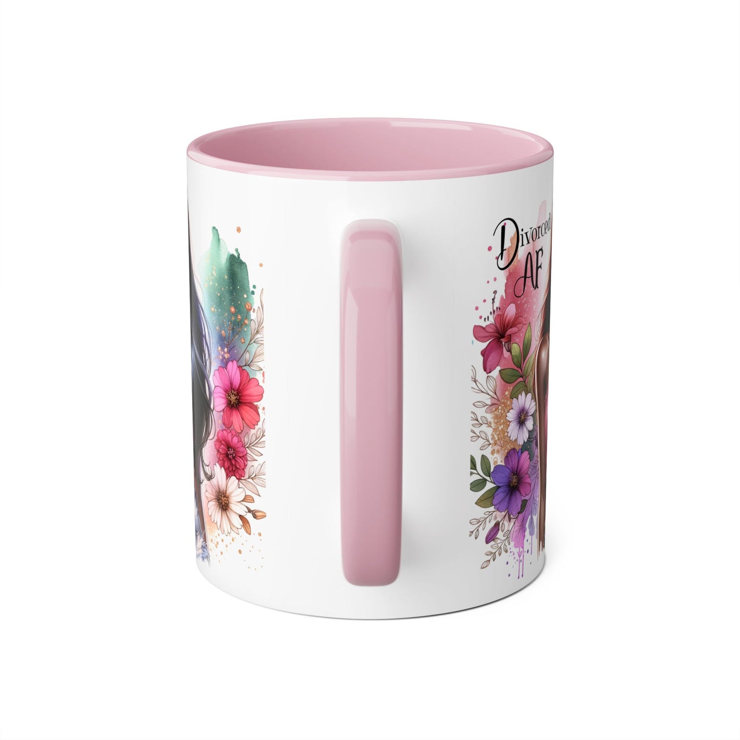 Divorced AF Accent Mug