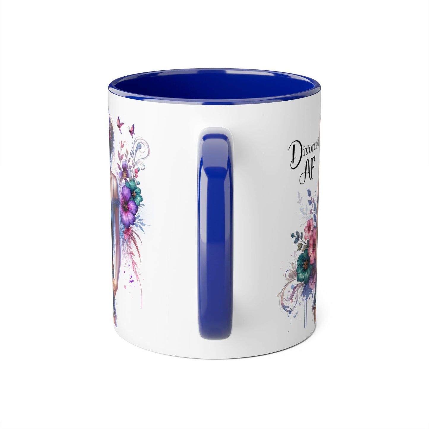Mug - Divorced AF 11oz Accent Mug