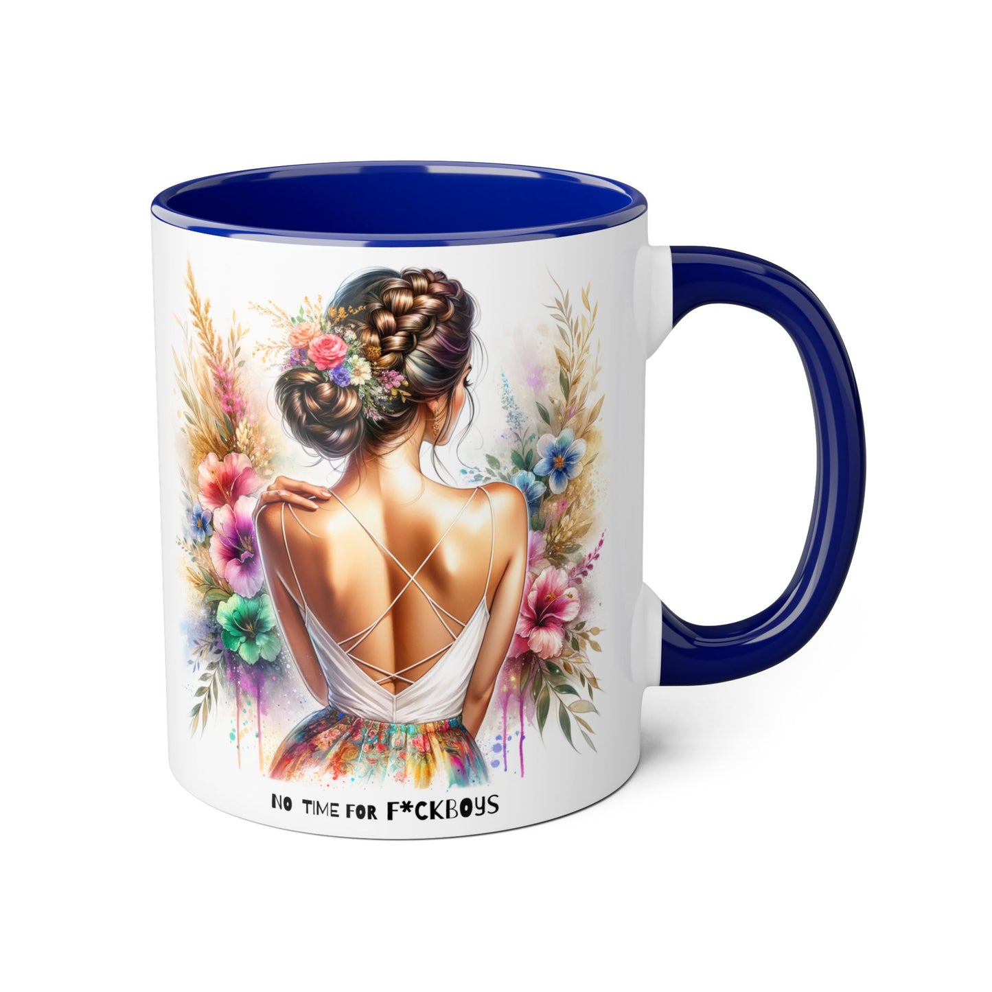 Funny Accent Mug - No Time For F*boys 11oz
