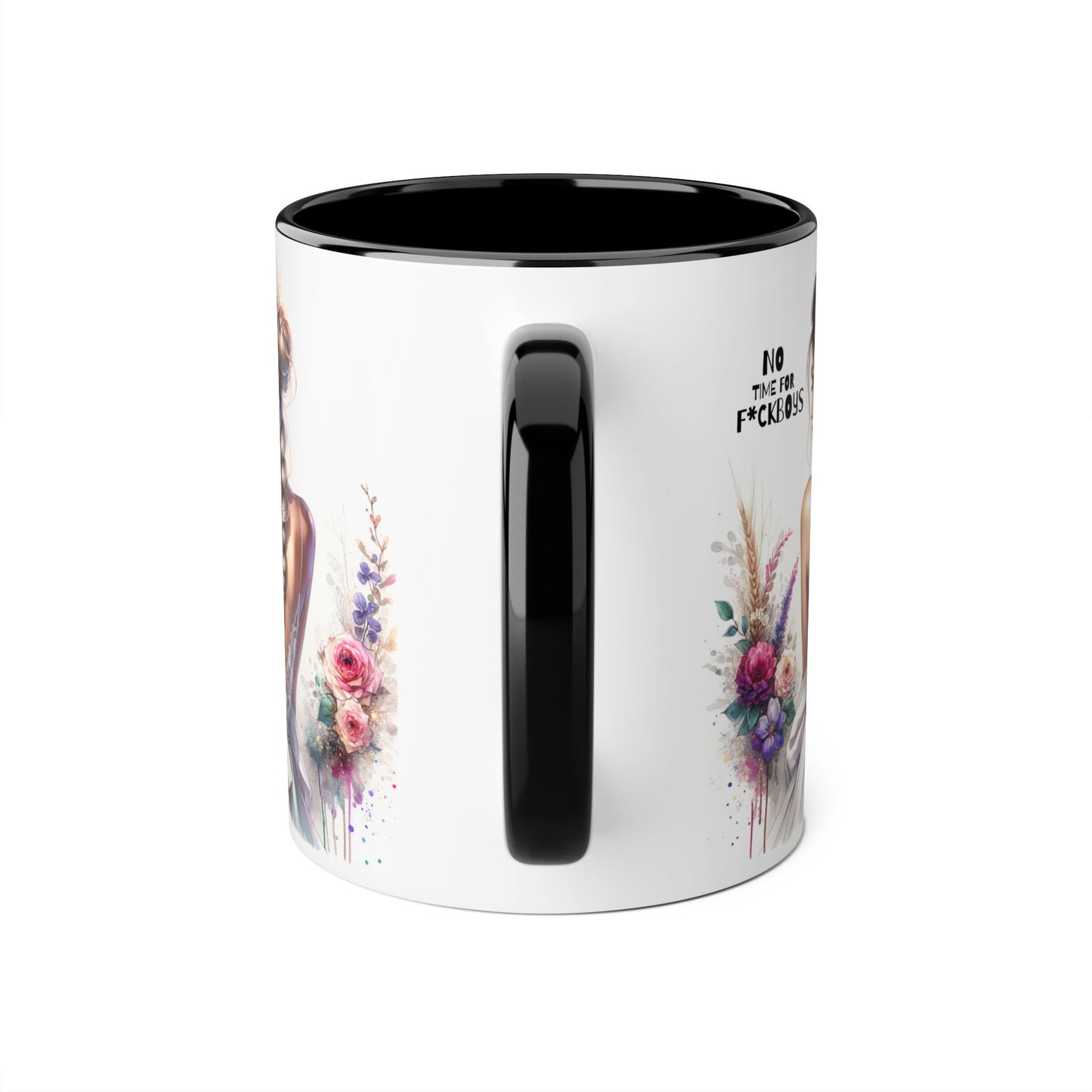 Funny Accent Mug - No Time For F*boys 11oz