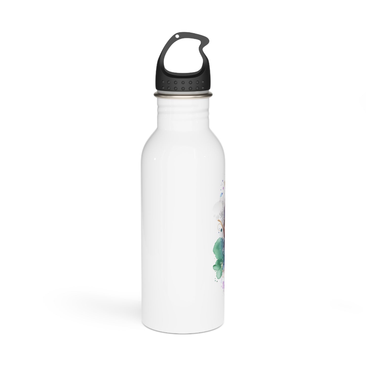 Colorful Inspirational Stainless Steel Water Bottle - "I Am My Own Happily Ever After "