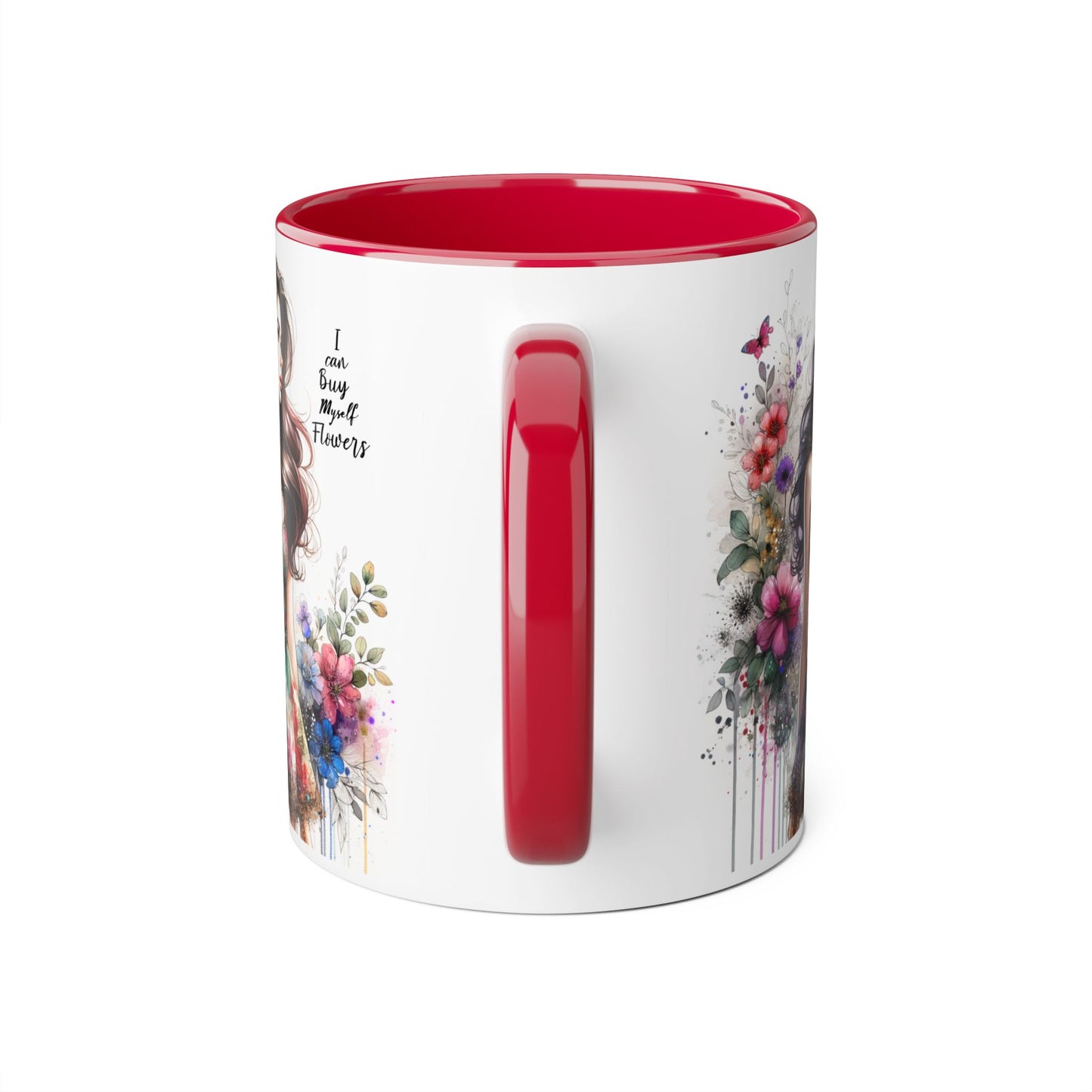I Can Buy Myself Flowers Accent Mug, 11oz
