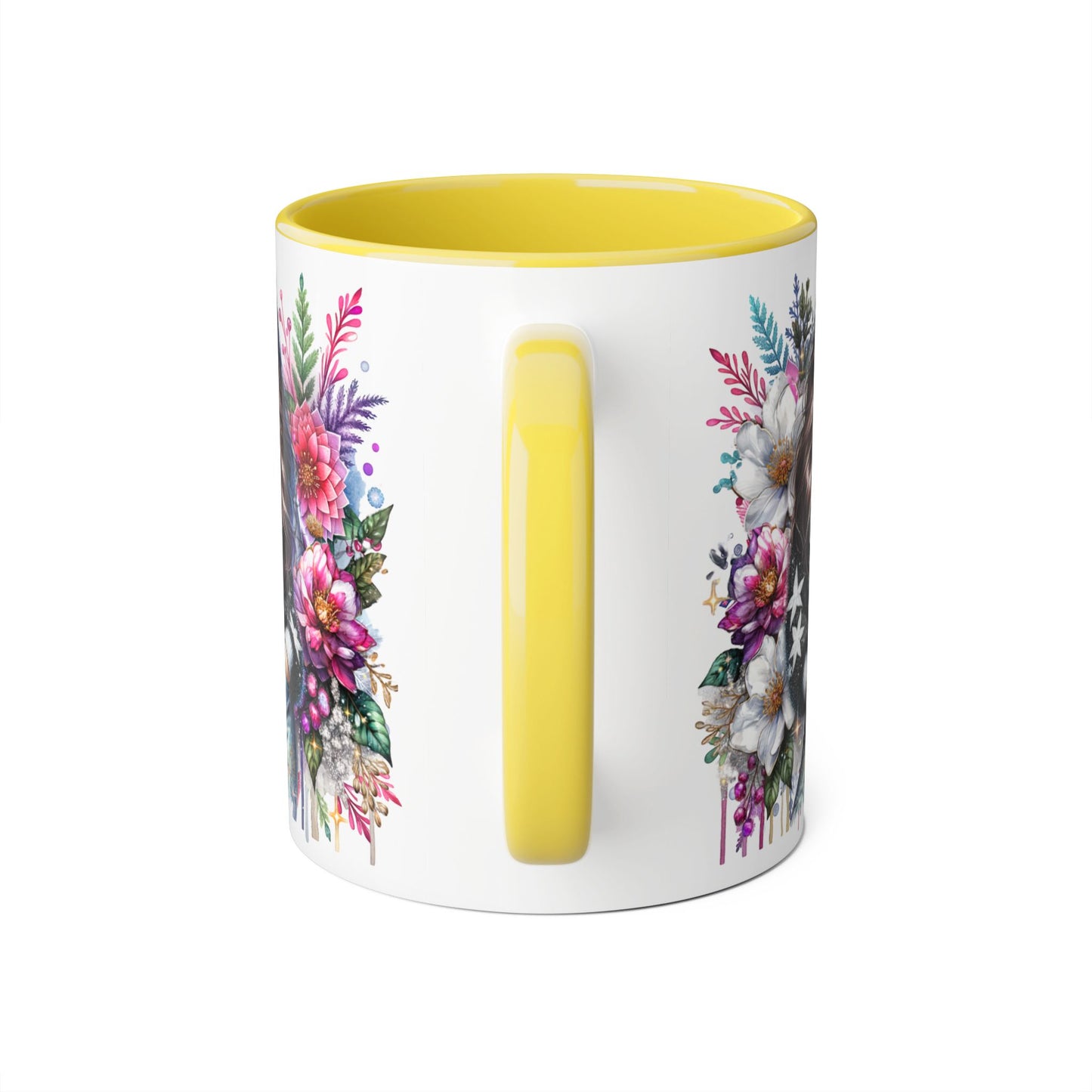 I Choose Me Beautiful Floral Accent Mug, Unique Coffee Cup Gift, Inspirational Drinkware, Thoughtful Present for Friends, Stylish Home Decor