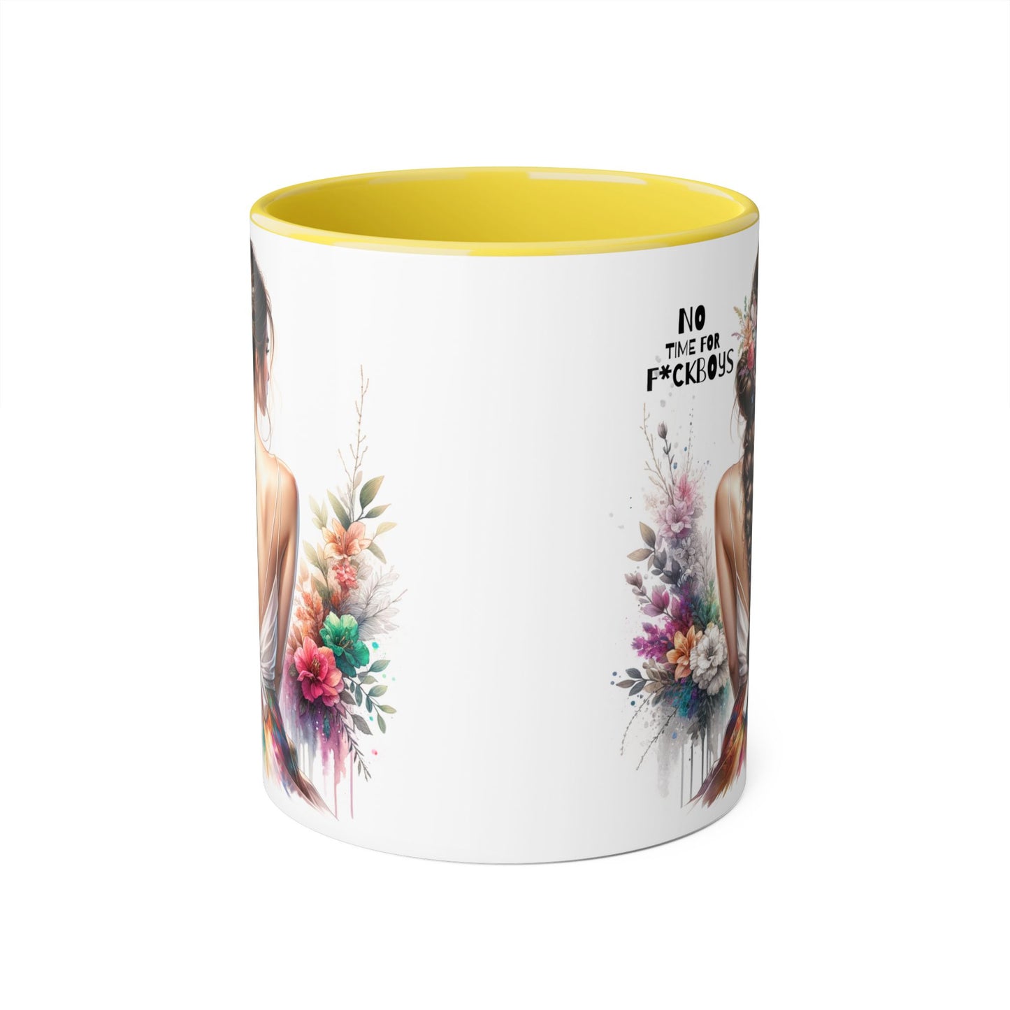 Funny Accent Mug - No Time For F*boys 11oz