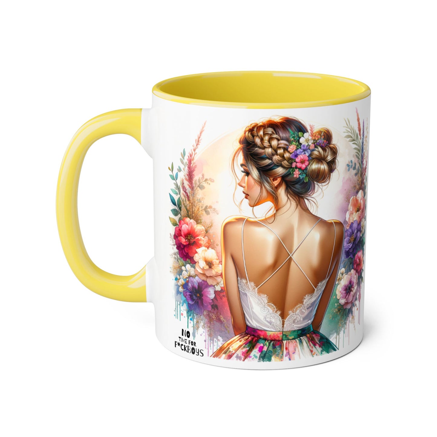 Funny Accent Mug - No Time For F*boys 11oz