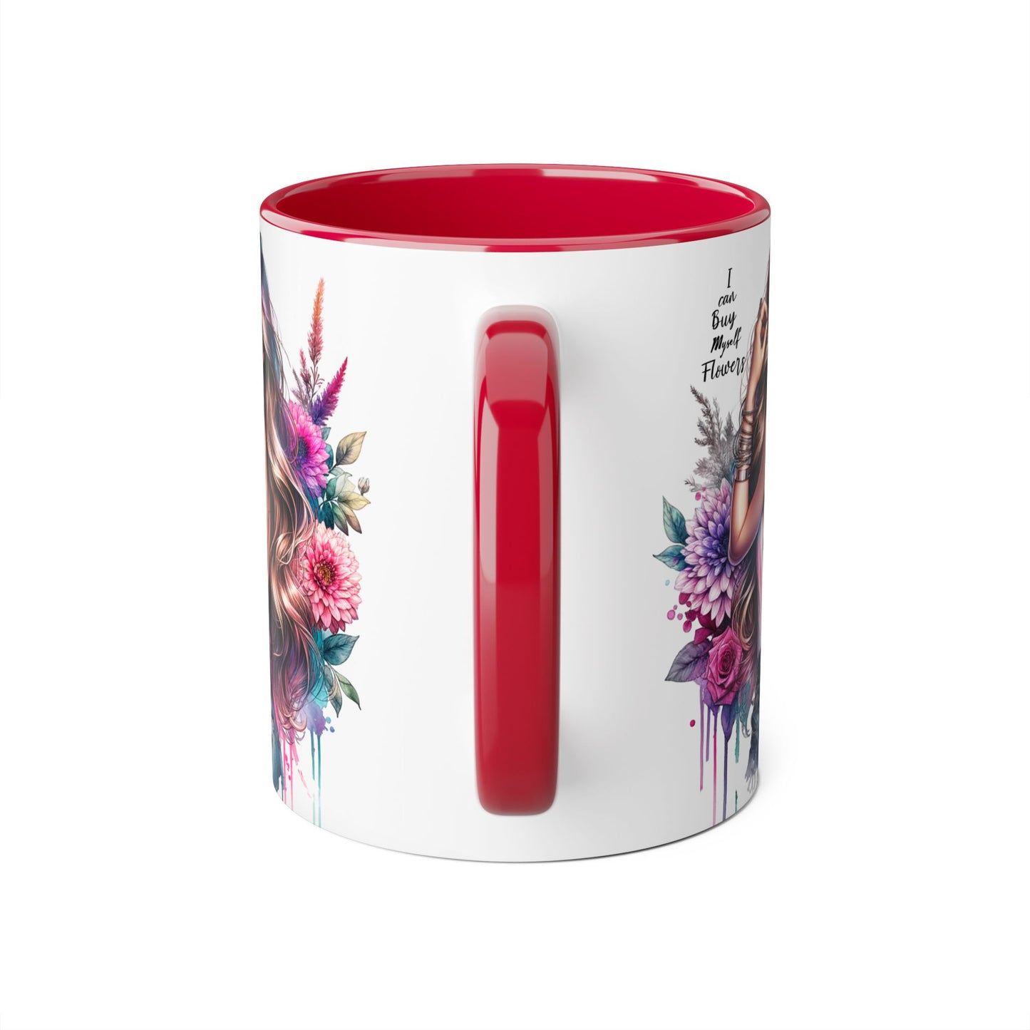 I Can Buy Myself Flowers Bohemian Flower Mug | I’m Busy Being Fabulous Coffee Cup, Floral Mug, Gift for Flower Lovers, Home Decor, Coffee Lover's Essential