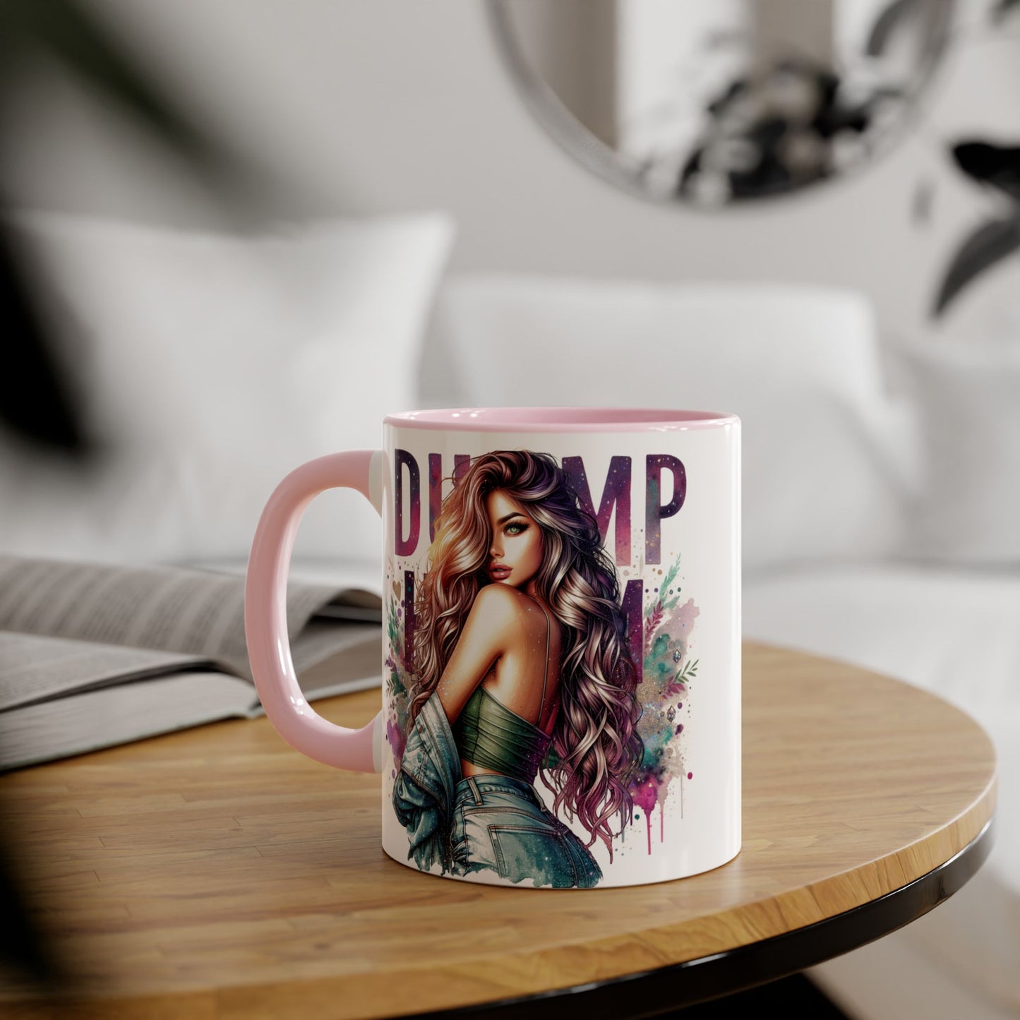 Dump Him Funny Accent Mug 11oz