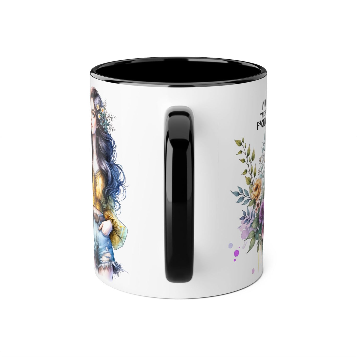 Funny Accent Mug - No Time For F*boys 11oz