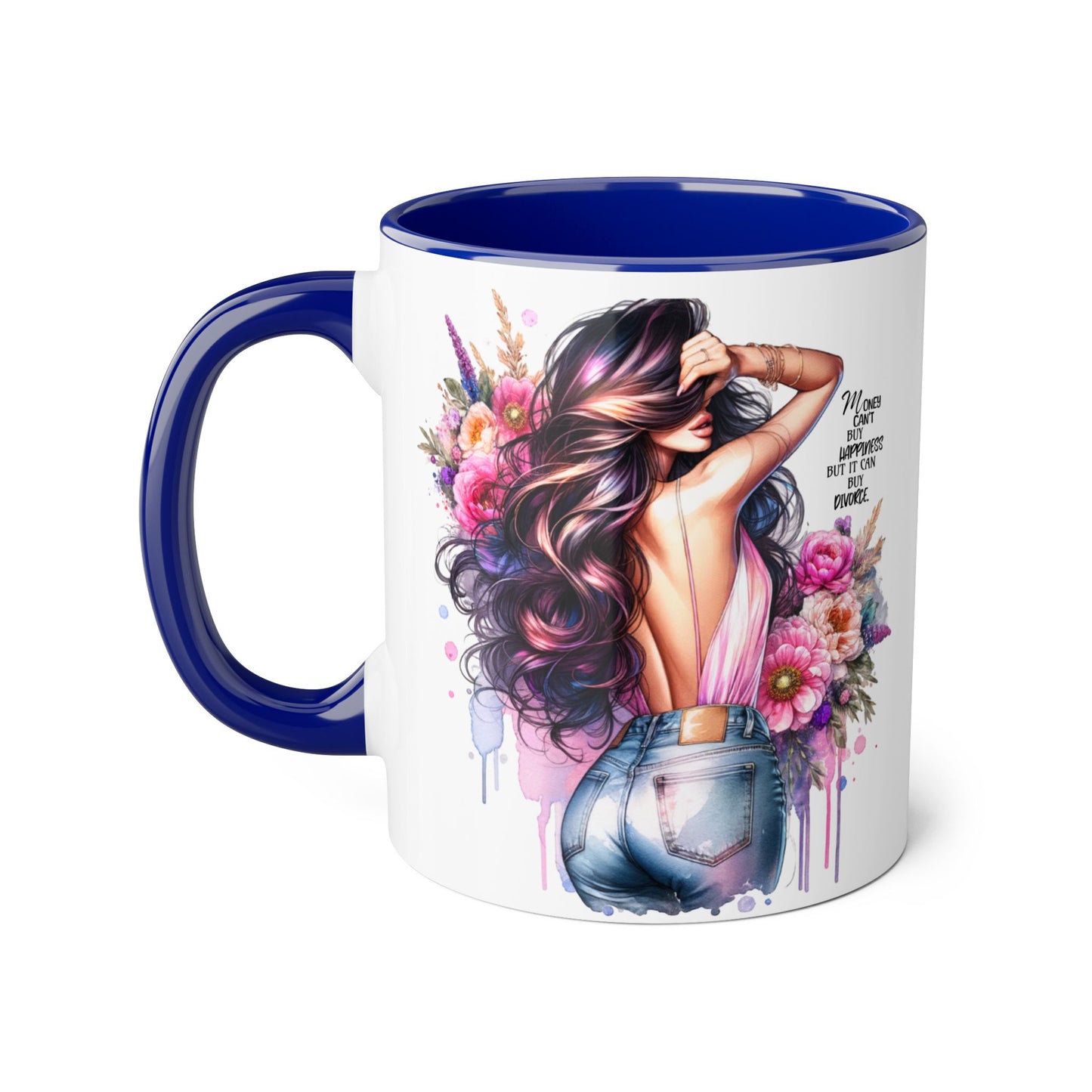 Mug - Money Can't Buy Happiness But It Can Buy Divorce Humoristic Mug