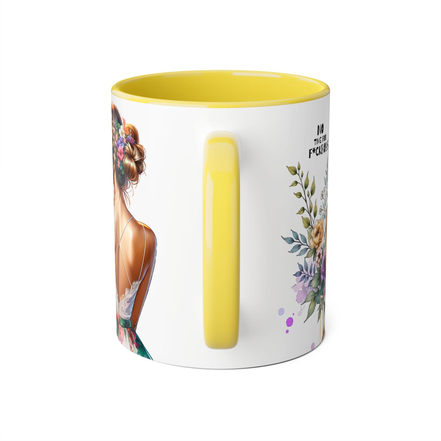 Funny Accent Mug - No Time For F*boys 11oz