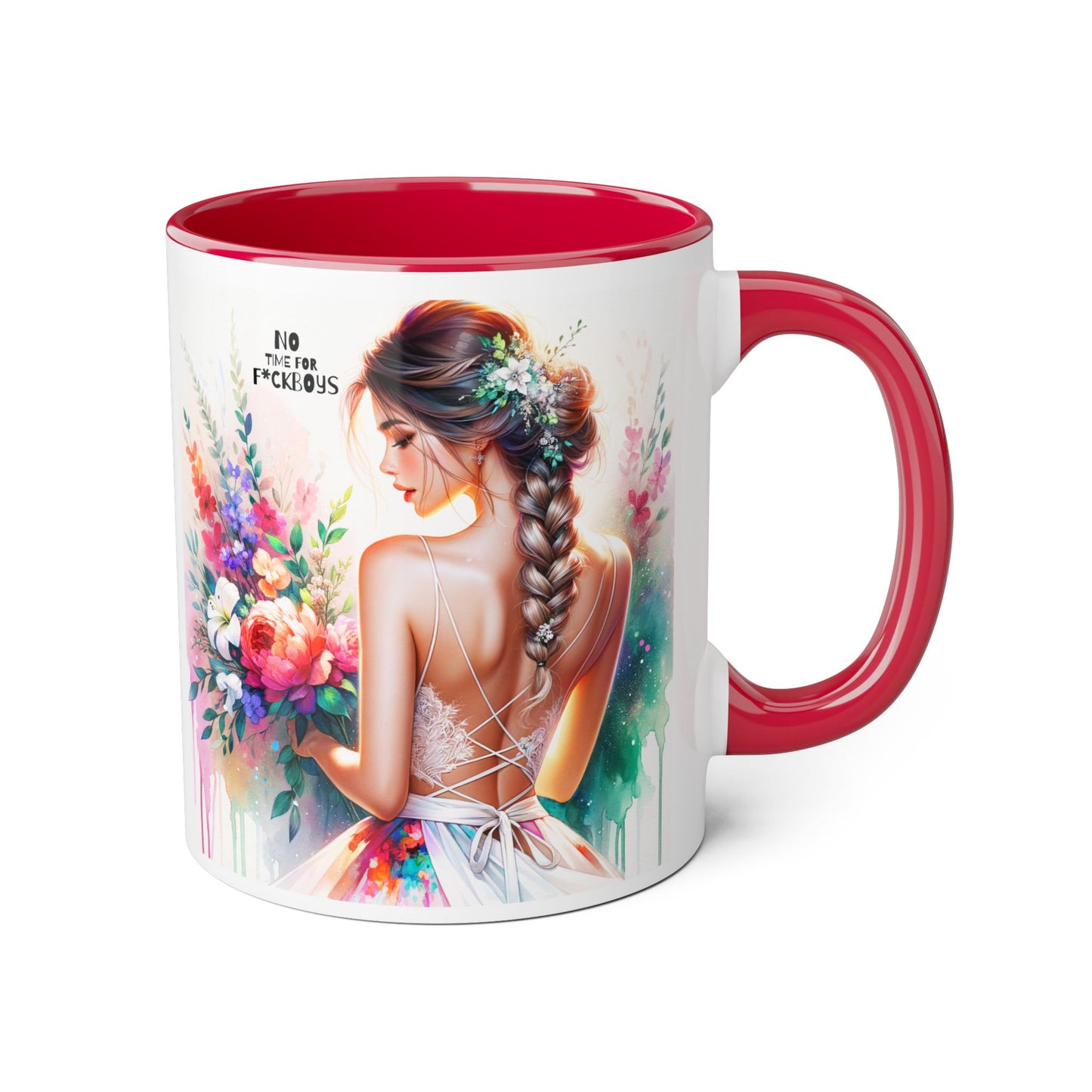 Funny Accent Mug - No Time For F*boys 11oz