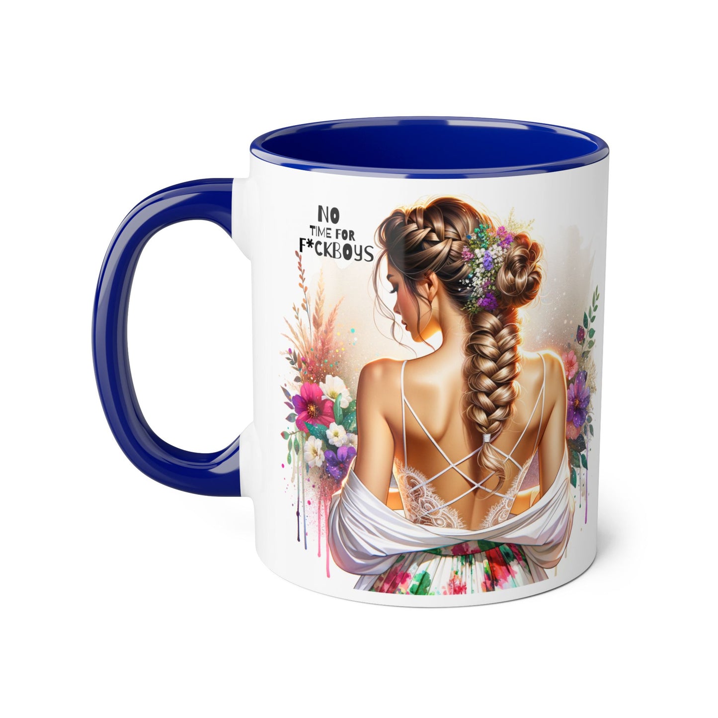 Funny Accent Mug - No Time For F*boys 11oz