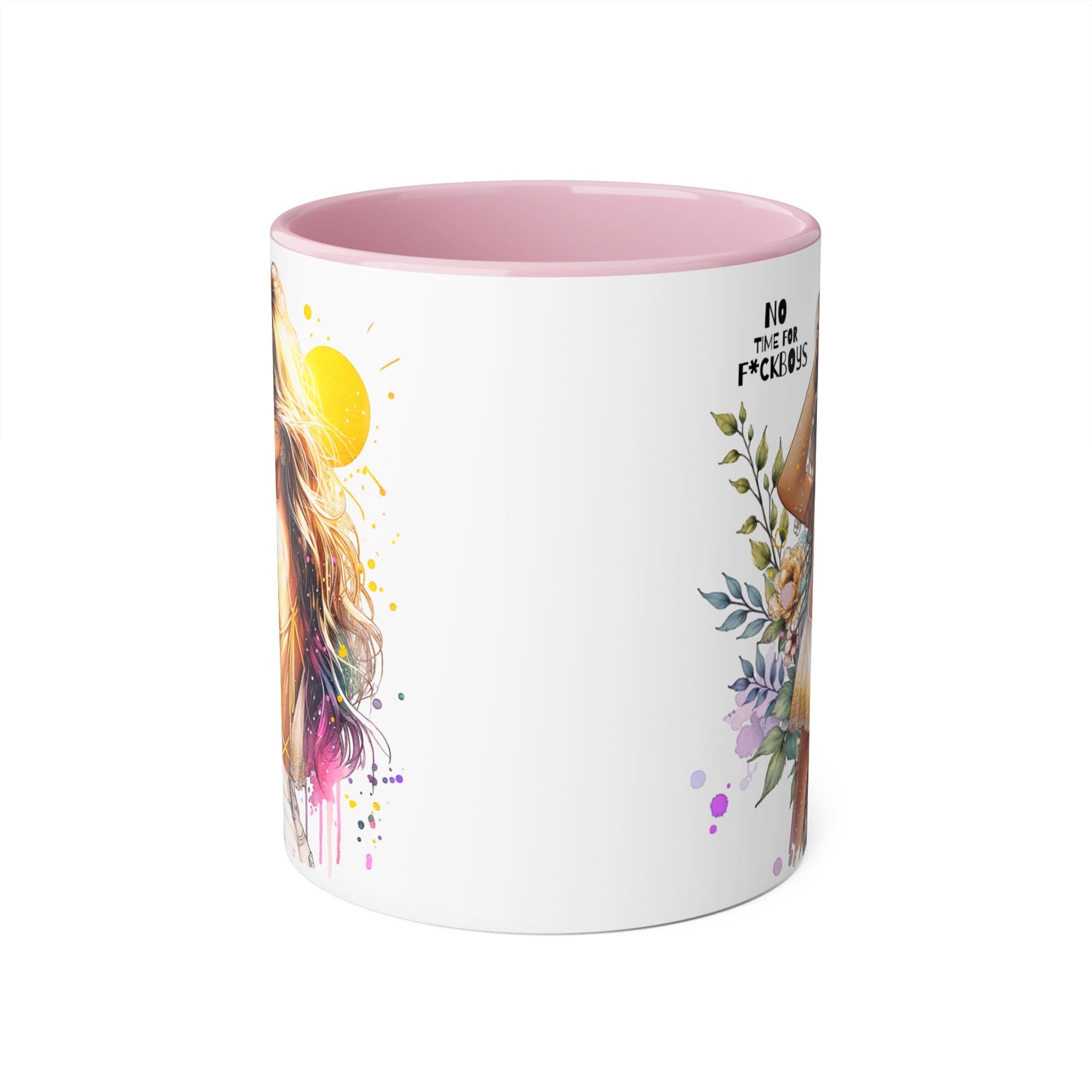 Funny Accent Mug - No Time For F*boys 11oz