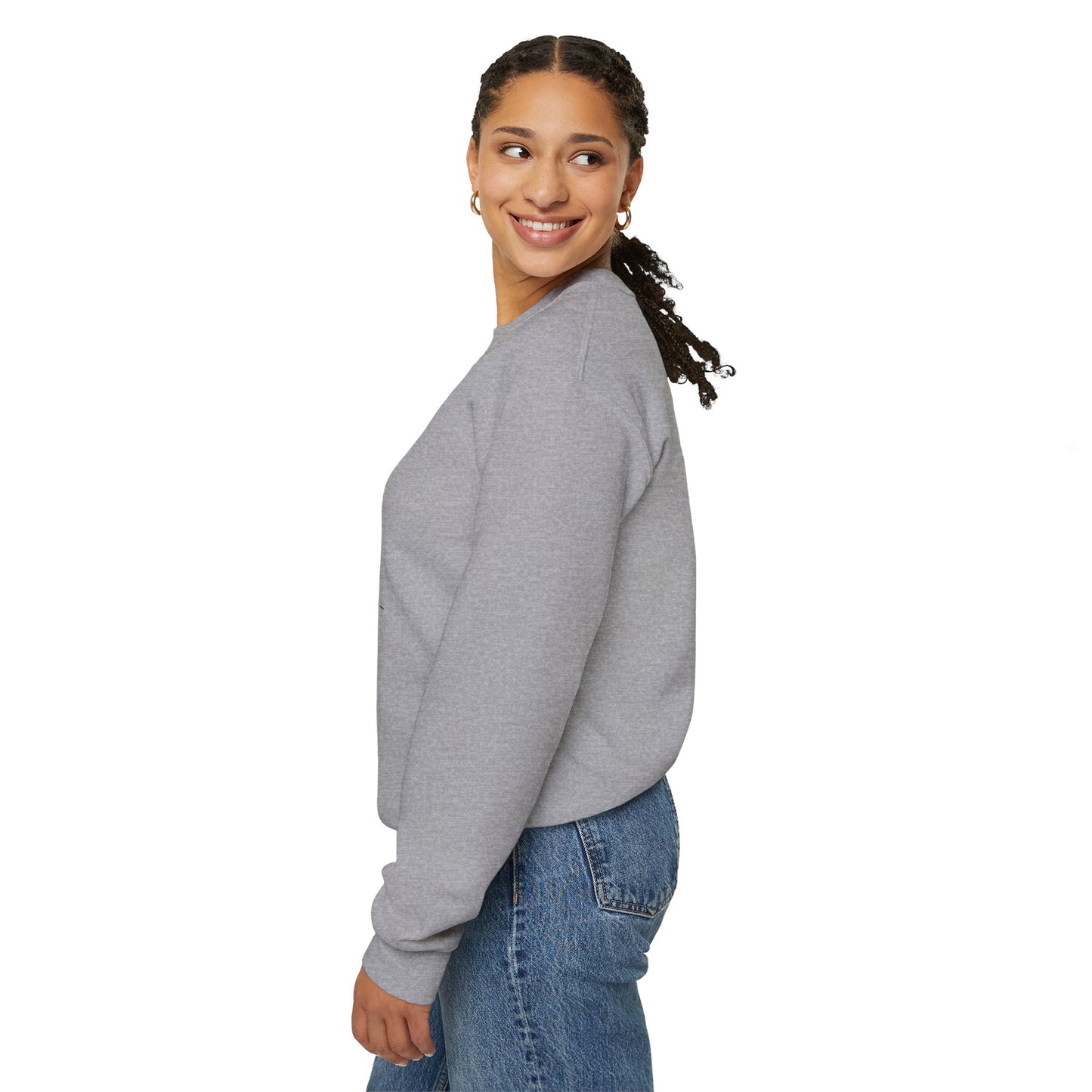 I'm Too Cute For My Ex Artistic Floral Crewneck Sweatshirt with Elegant Woman Design, Cozy Pullover, Gift for Her, Trendy Apparel, Perfect for Everyday Wear